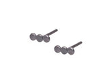 Inês Telles Mayo Silver Earrings MOD Jewellery - Oxidised sterling silver