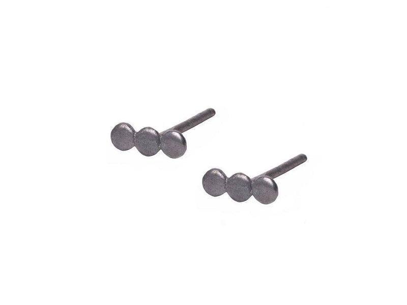 Inês Telles Mayo Silver Earrings MOD Jewellery - Oxidised sterling silver