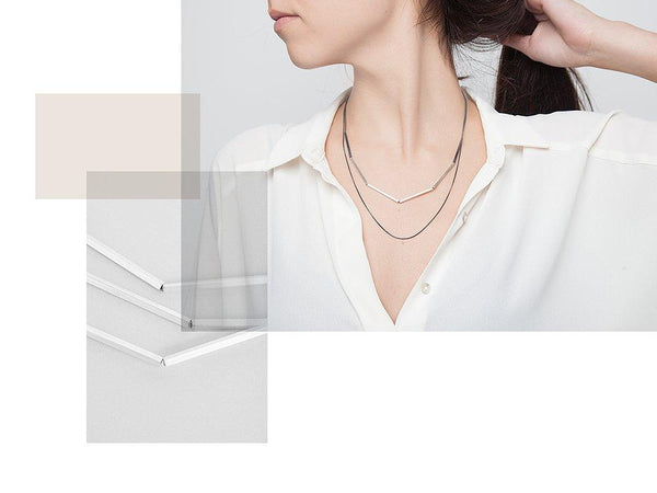 Inês Telles Nova Lineas Oxidised Necklace MOD Jewellery