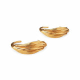 Inês Telles Oya Silver Earrings MOD Jewellery - 24k Gold plated silver