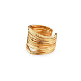 Inês Telles Oya Silver Ring MOD Jewellery - 24k Gold plated silver