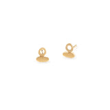 Inês Telles Salma Mini Gold Earrings MOD Jewellery