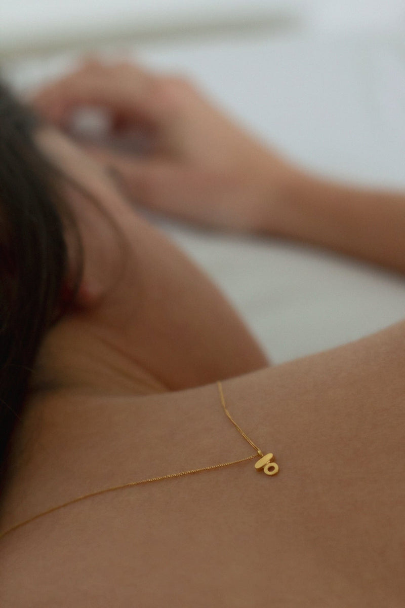 Inês Telles Salma Mini Gold Necklace MOD Jewellery