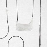 Inês Telles Solar Long Oxidised Pearl Necklace MOD Jewellery