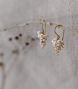 Kate Wood 'Grape' Pearl Earrings MOD Jewellery