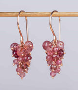 Kate Wood 'Grape' Tourmaline Earrings MOD Jewellery