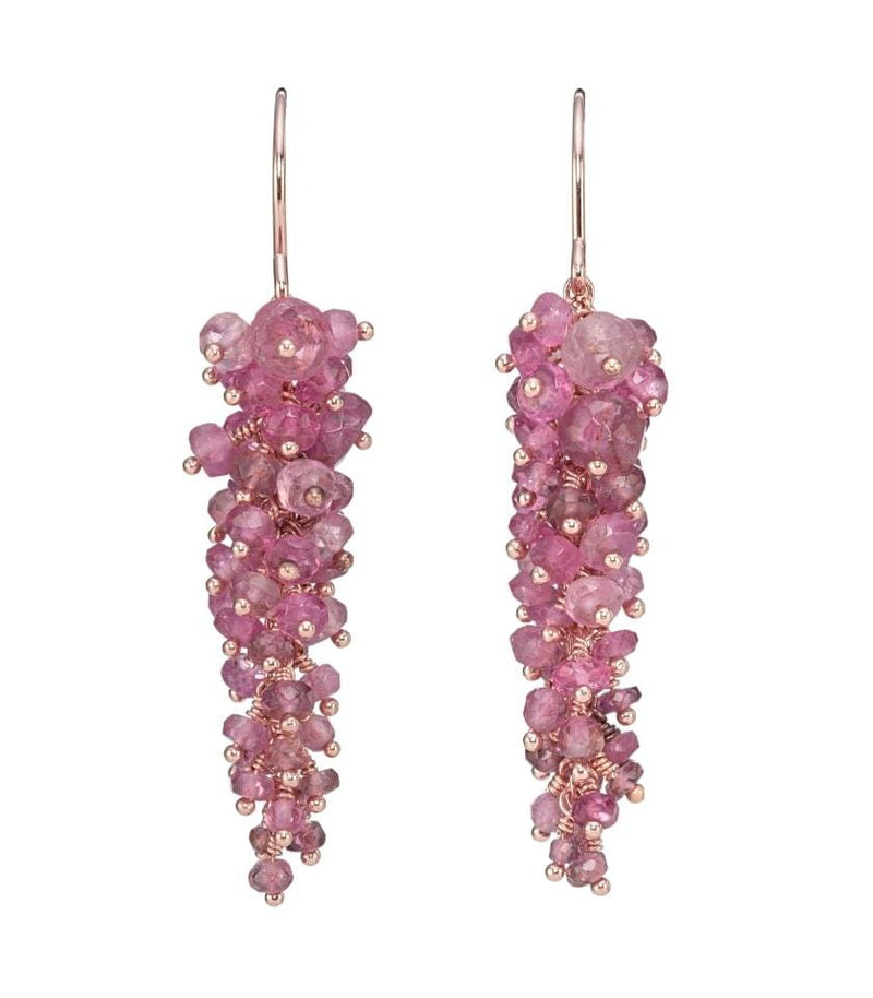 Kate Wood 'Wisteria' Tourmaline Earrings MOD Jewellery