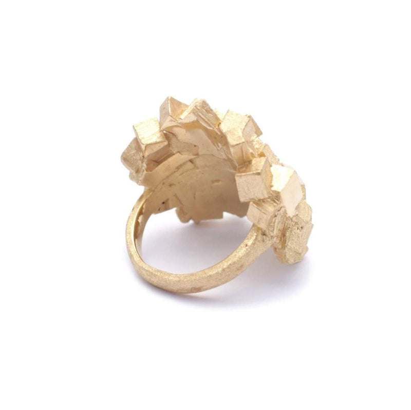 Kathia Bucho City Affairs Ring Gold plated MOD Jewellery