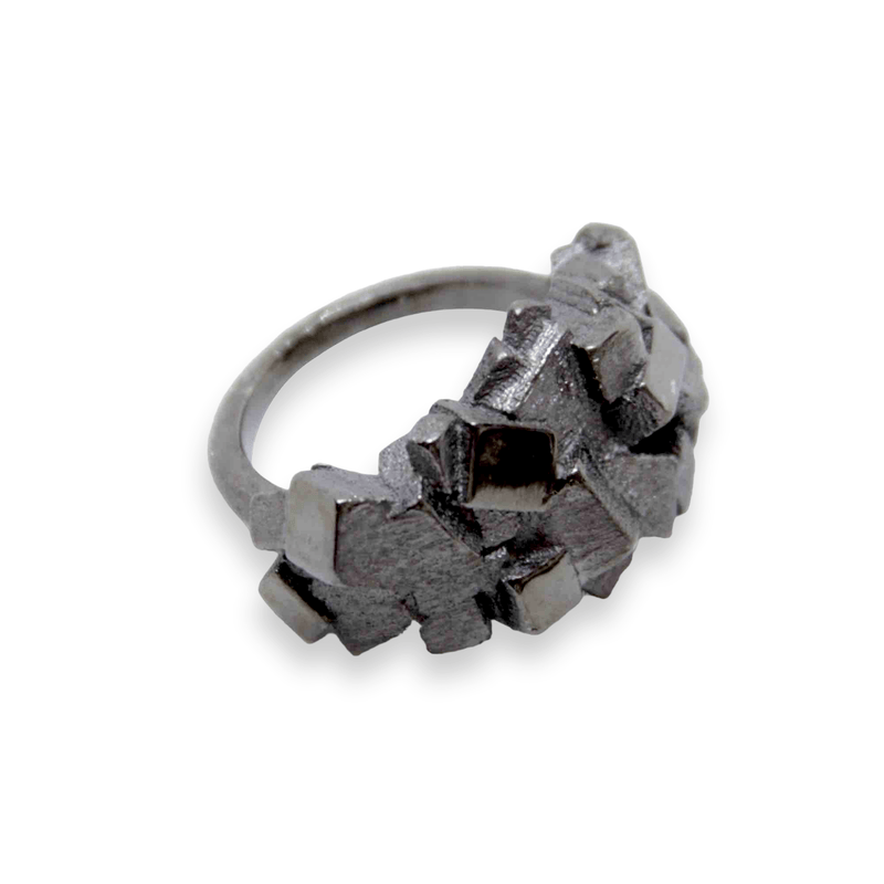 Kathia Bucho City Affairs Ring Oxidised MOD Jewellery