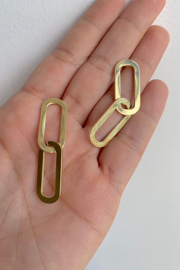 Songa Chain Gold Earrings MOD Jewellery