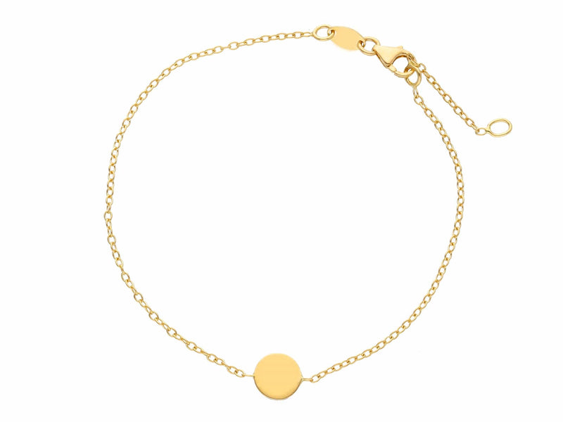 Songa Circle Gold Bracelet MOD Jewellery