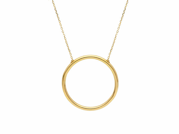 Songa Circle Gold Necklace MOD Jewellery