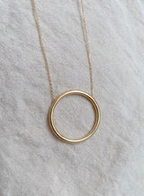 Songa Circle Gold Necklace MOD Jewellery