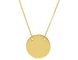Songa Circle Gold Necklace MOD Jewellery