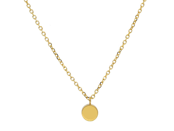 Songa Circle Gold Necklace MOD Jewellery