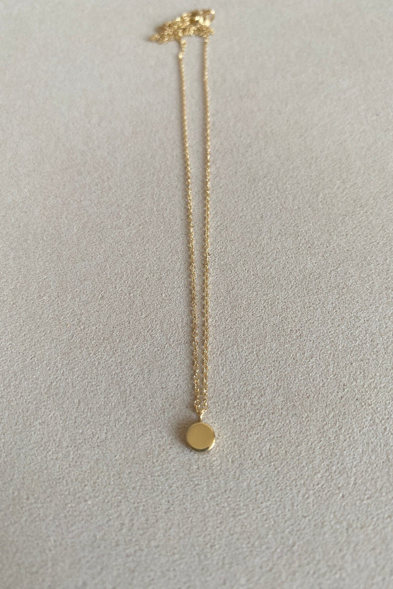 Songa Circle Gold Necklace MOD Jewellery