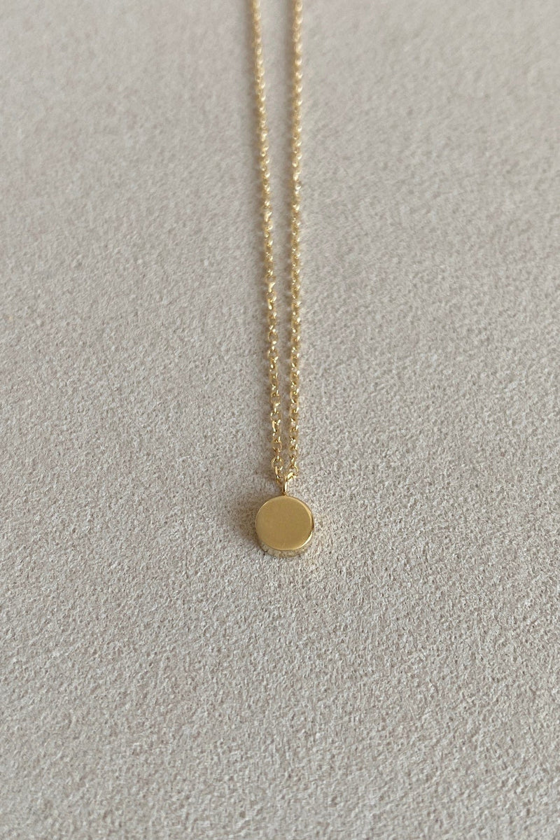 Songa Circle Gold Necklace MOD Jewellery