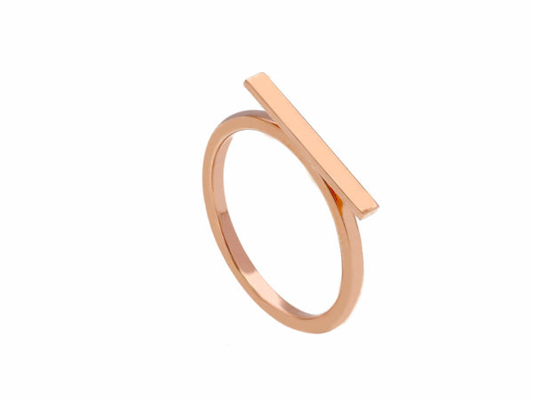 Songa Line Gold Ring MOD Jewellery