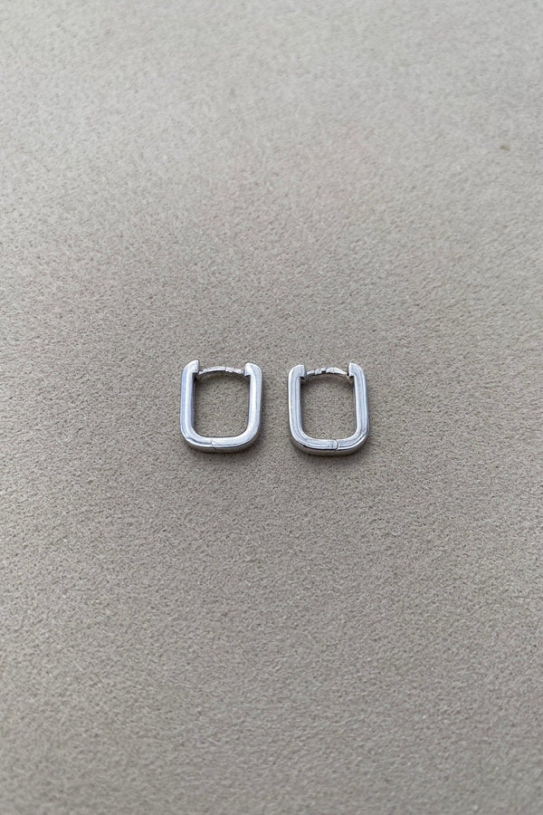 Songa Squared Gold Earrings MOD Jewellery