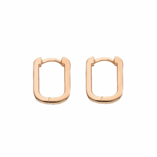 Songa Squared Gold Earrings MOD Jewellery