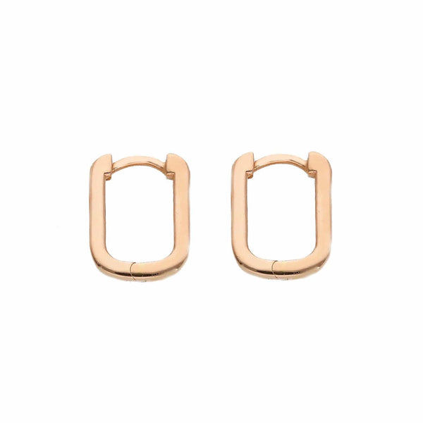 Songa Squared Gold Earrings MOD Jewellery