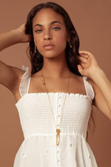 Vangloria Kosmos Gold Plated Necklace MOD Jewellery