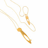Vangloria Kosmos Gold Plated Necklace MOD Jewellery