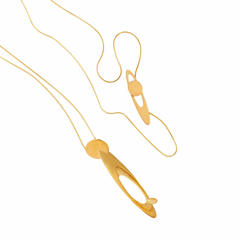 Vangloria Kosmos Gold Plated Necklace MOD Jewellery