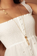 Vangloria Kosmos Gold Plated Necklace MOD Jewellery