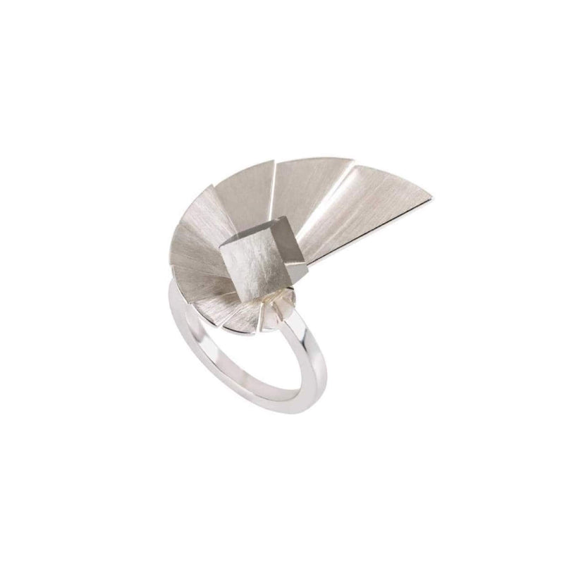 Vangloria Nautilus Silver Ring MOD Jewellery