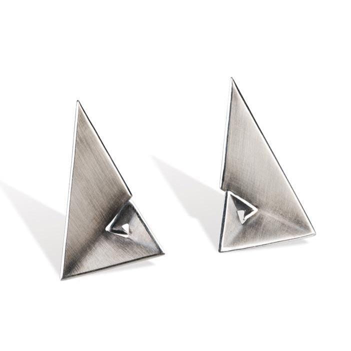 Vangloria Phi Progressions Oxidised Earrings MOD Jewellery