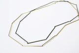 Yoko Takirai BLINEA black & gold Necklace MOD Jewellery