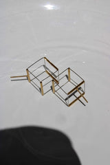 Yoko Takirai Cube II Gold Earrings MOD Jewellery