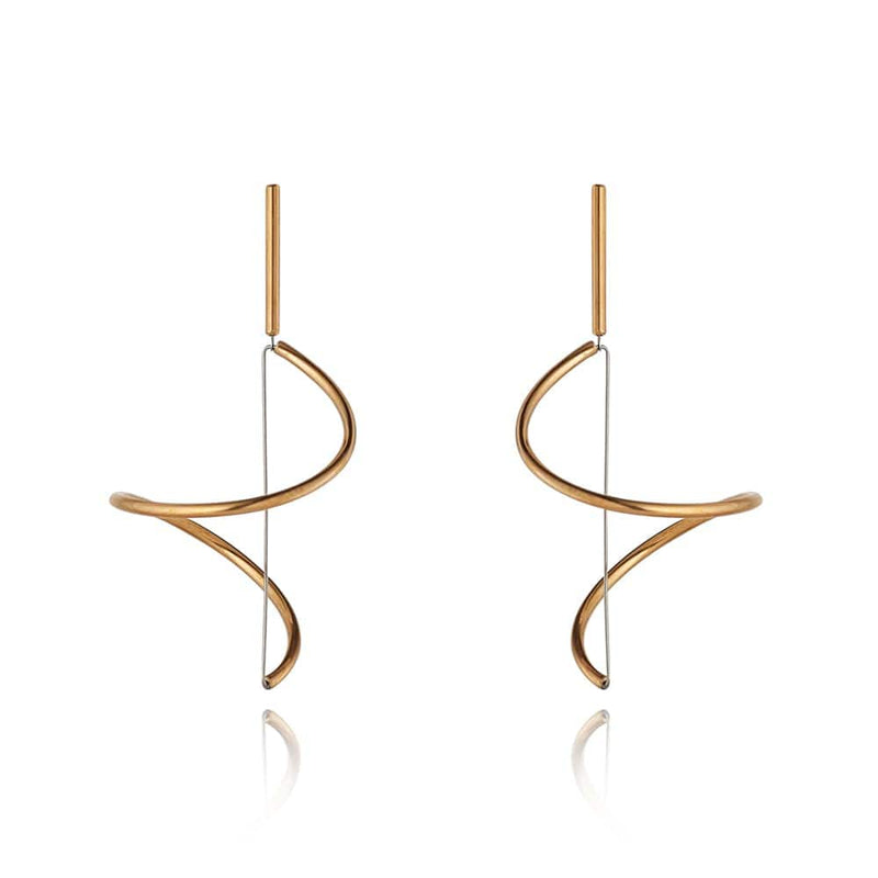 Yoko Takirai Esse Gold Earrings MOD Jewellery