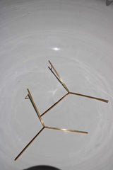 Yoko Takirai FLUFF gold large Earrings MOD Jewellery