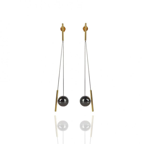 Yoko Takirai LINEA SFERA gold Earrings MOD Jewellery
