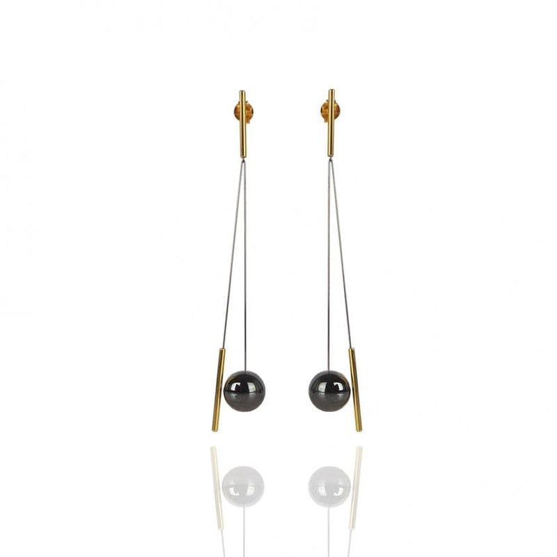 Yoko Takirai LINEA SFERA gold Earrings MOD Jewellery
