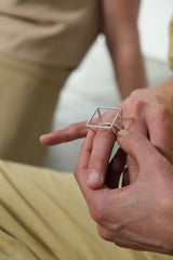 Yoko Takirai ON square Ring MOD Jewellery