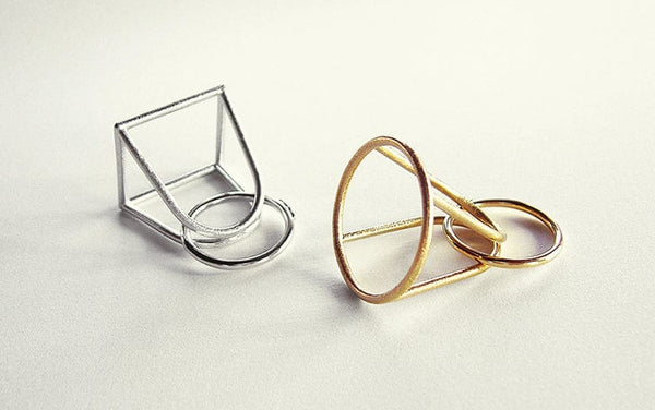 Yoko Takirai ON square Ring MOD Jewellery