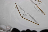 Yoko Takirai Triangles Gold Earrings MOD Jewellery