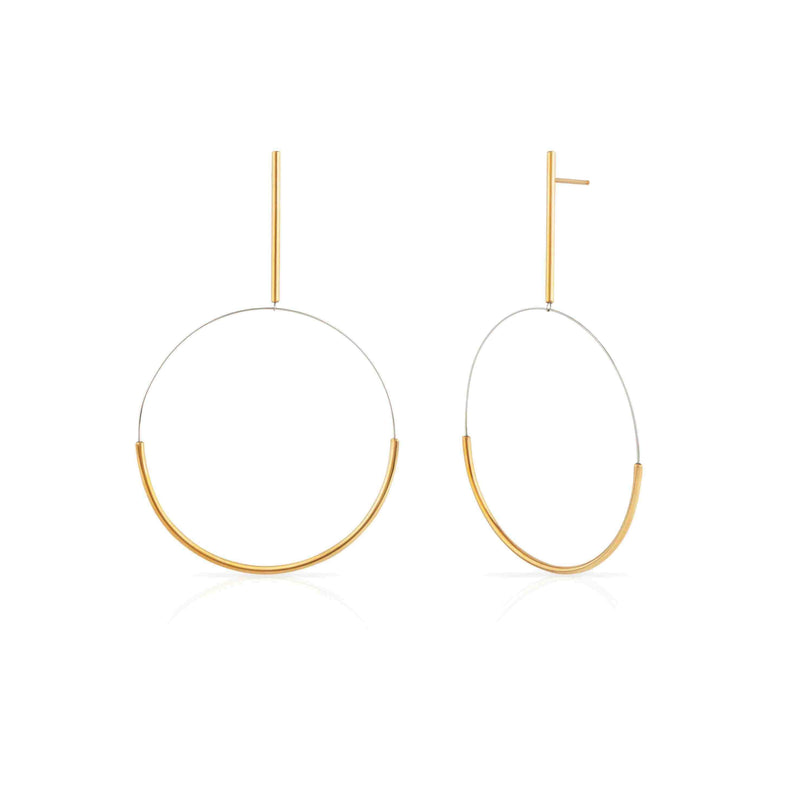 Yoko Takirai Tunni Gold Earrings MOD Jewellery